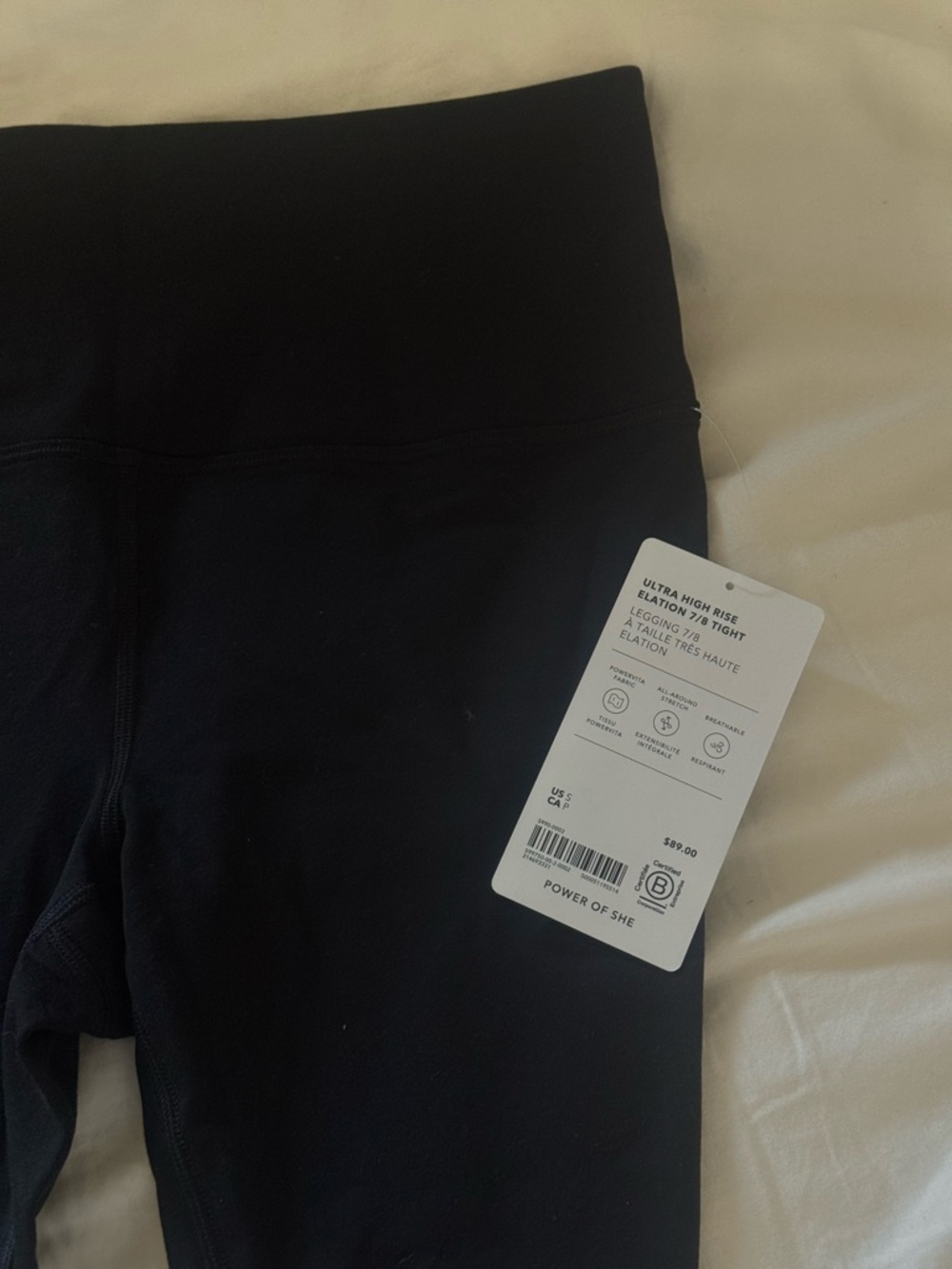 Athleta Ultra High-Rise Leggings in Black